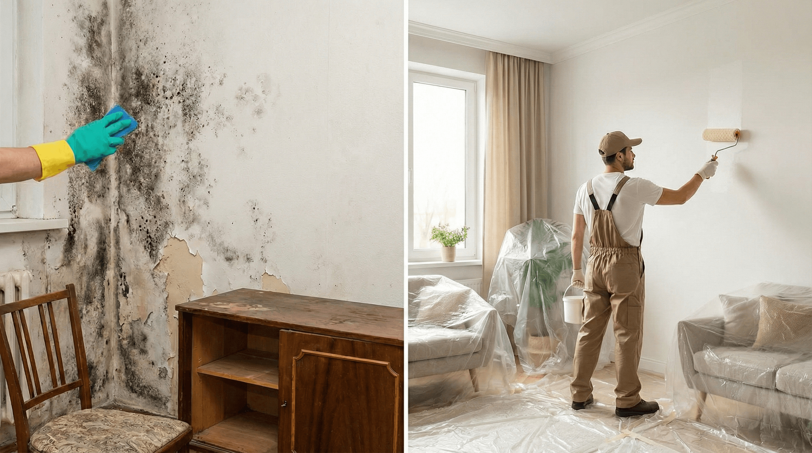 Bratislavské byty a plesne: prečo je pri maľovaní dôležitá odborná technológia